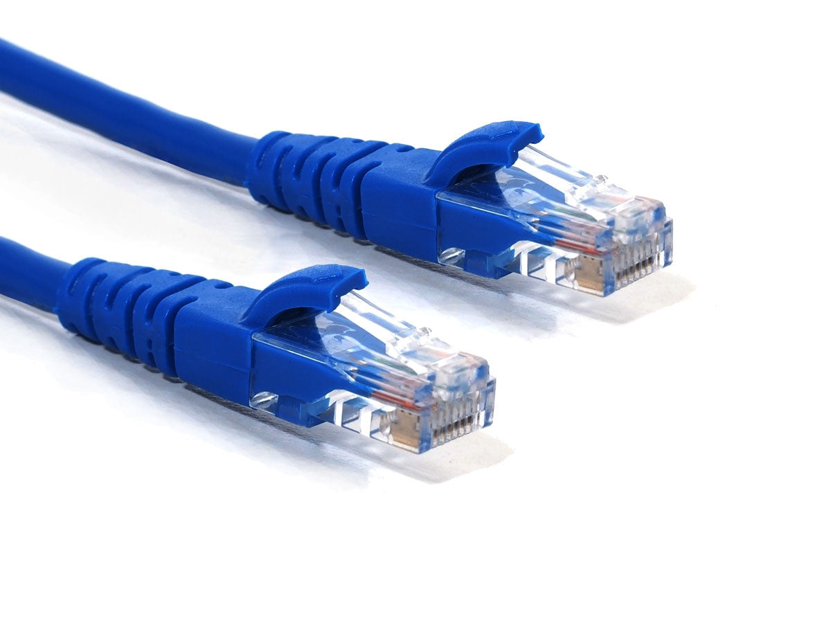 Premium Blue Cat6 Network Cable - 0.3m, 24 AWG Gauge