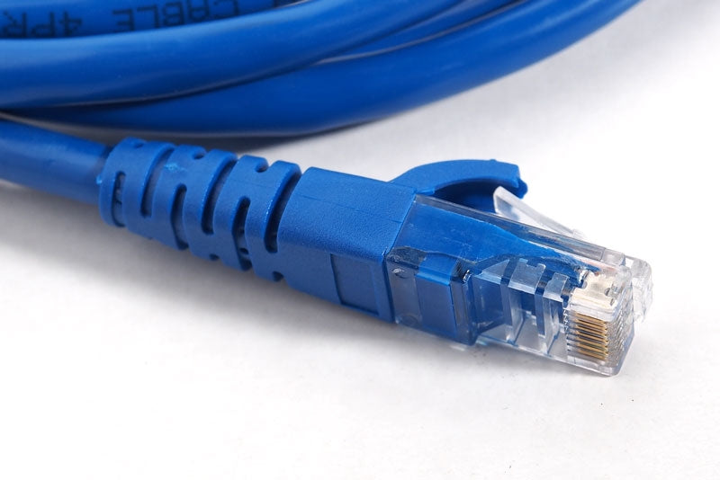 Premium Blue Cat6 Network Cable - 0.3m, 24 AWG Gauge