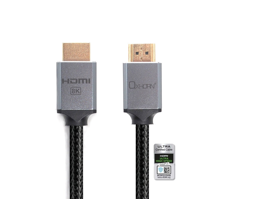 Ultra Certified 8K HDMI 2.1a Cable - 1m Length