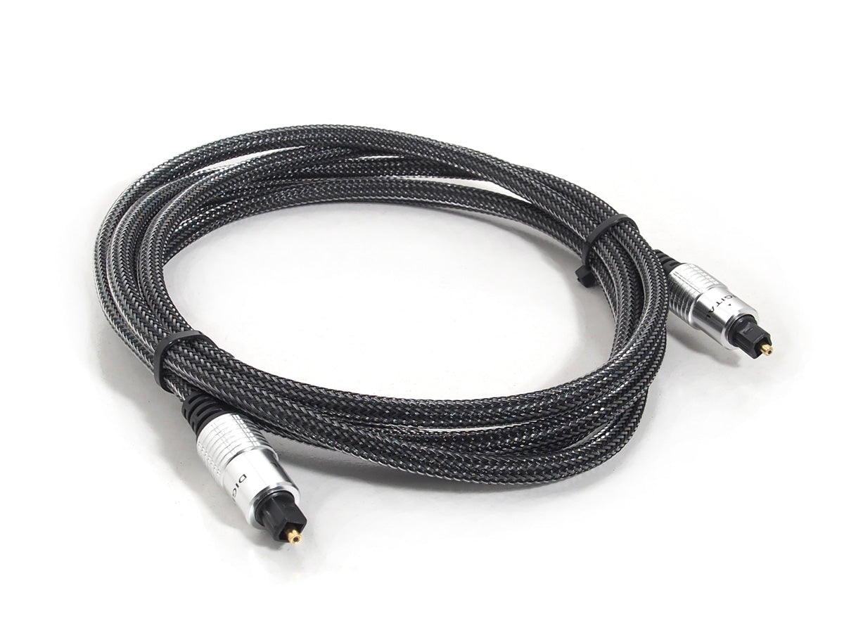 3m Gold-Plated Toslink Optical Audio Cable for Home Theatre