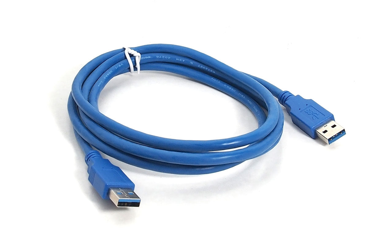 Premium Blue USB 3.0 A to A Cable - 1 Meter for High-Speed Data Transfer