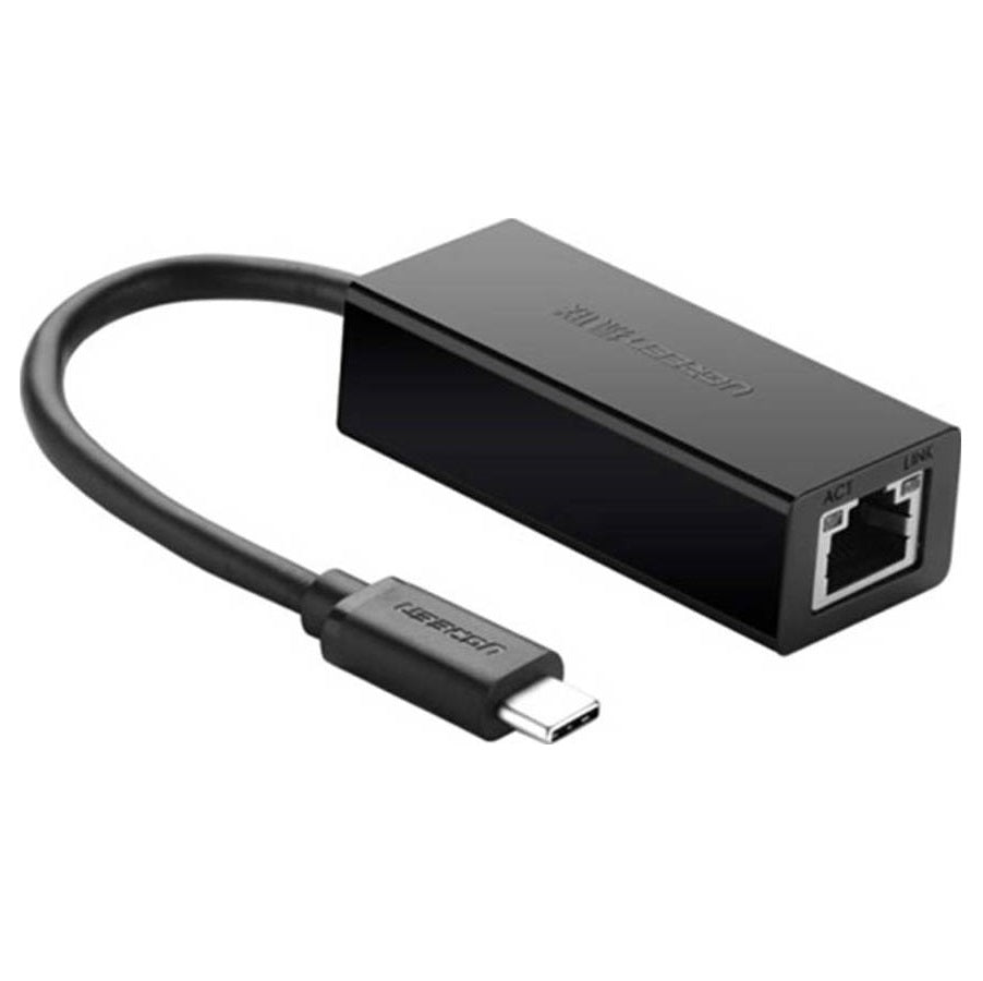 UGREEN USB-C Ethernet Adapter 10/100Mbps for Fast Internet Connection