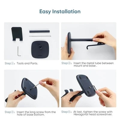 UGREEN 60324 Versatile Adjustable Phone Holder (Black)