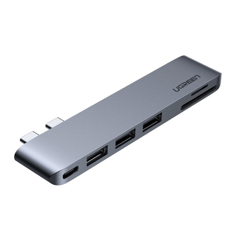 UGREEN 60560 Aluminum USB-C Hub for MacBook with 3 USB 3.0 Ports and 100W Power Delivery