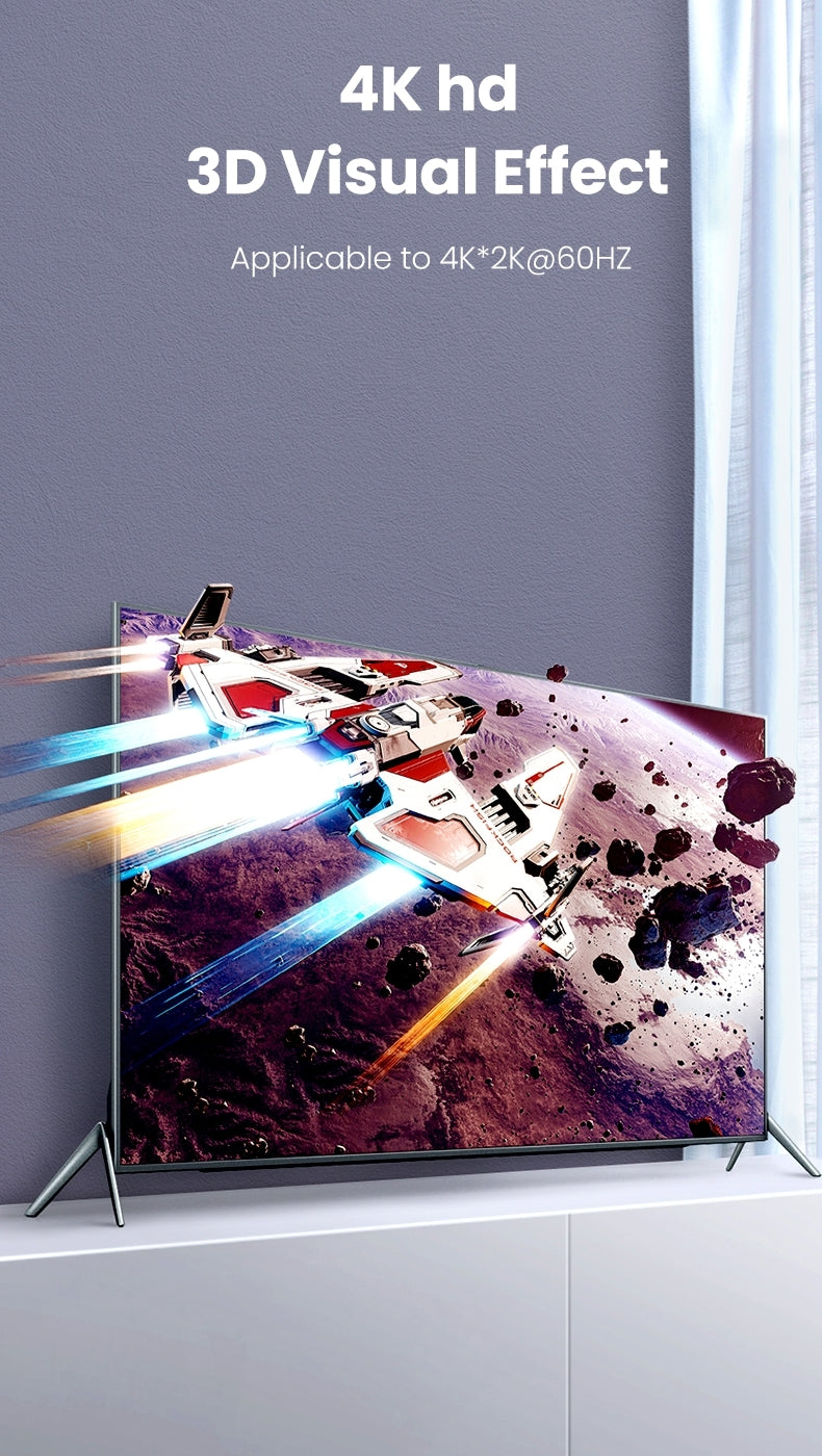 UGREEN 70451 Aluminum USB-C to DisplayPort Adapter 4K/2K 60Hz (Dark Gray)