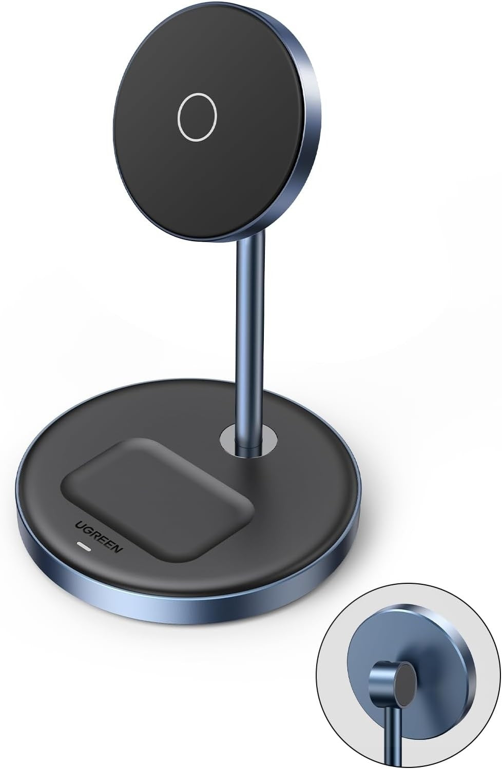 UGREEN 90668 2-in-1 Magnetic Wireless Charger for iPhone and AirPods