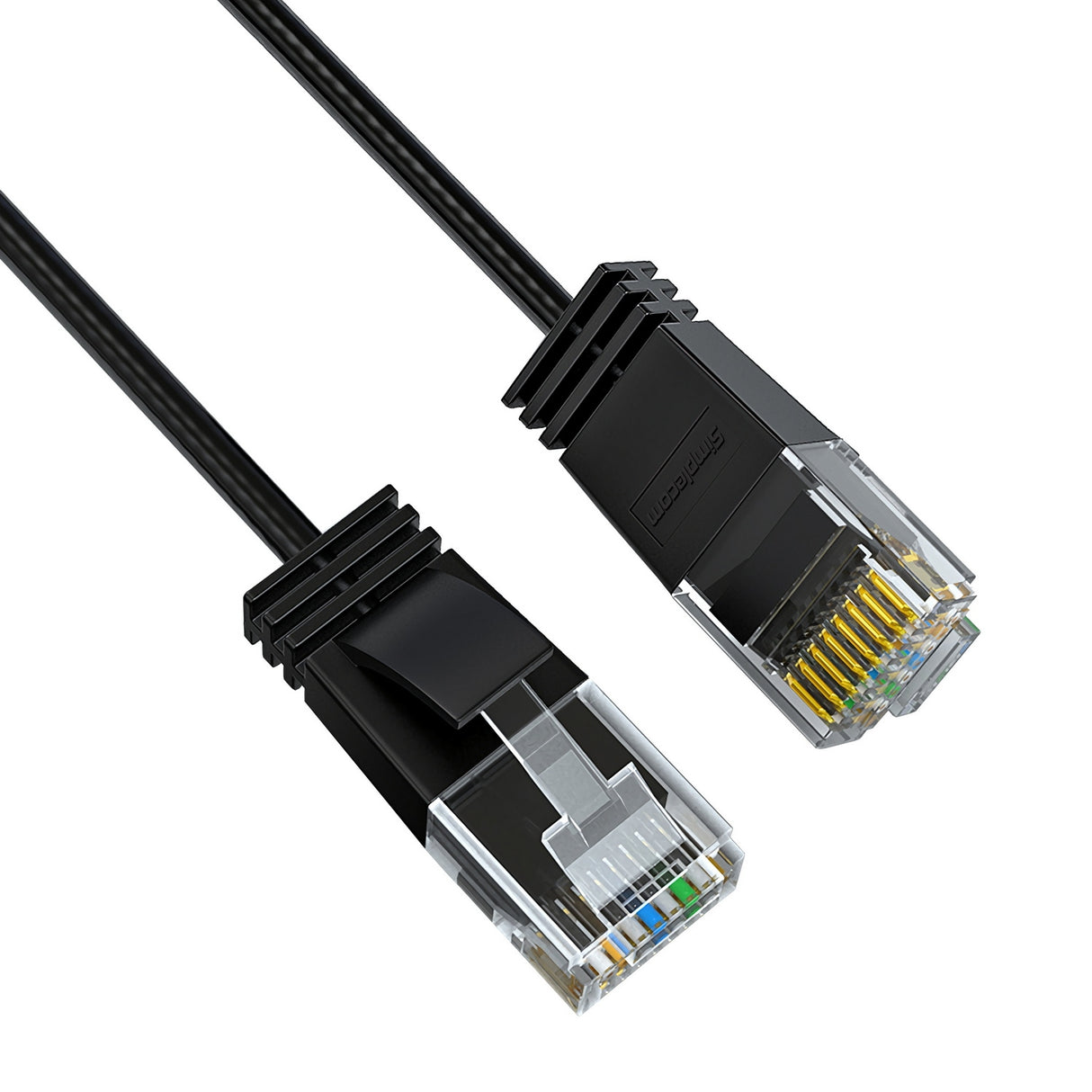 Ultra Slim Cat6A UTP Ethernet Cable - 10Gbps, 10M Flexible Design