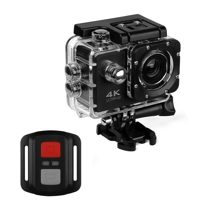 BDI 4K Waterproof Action Camera with WiFi for Sports and Outdoor Adventures