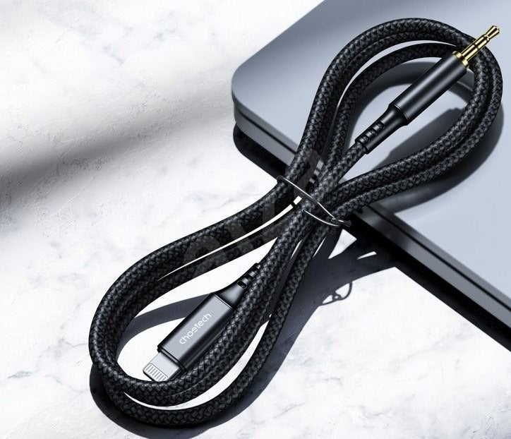 CHOETECH 8-Pin iPhone to 3.5mm Audio Cable - 2M Length