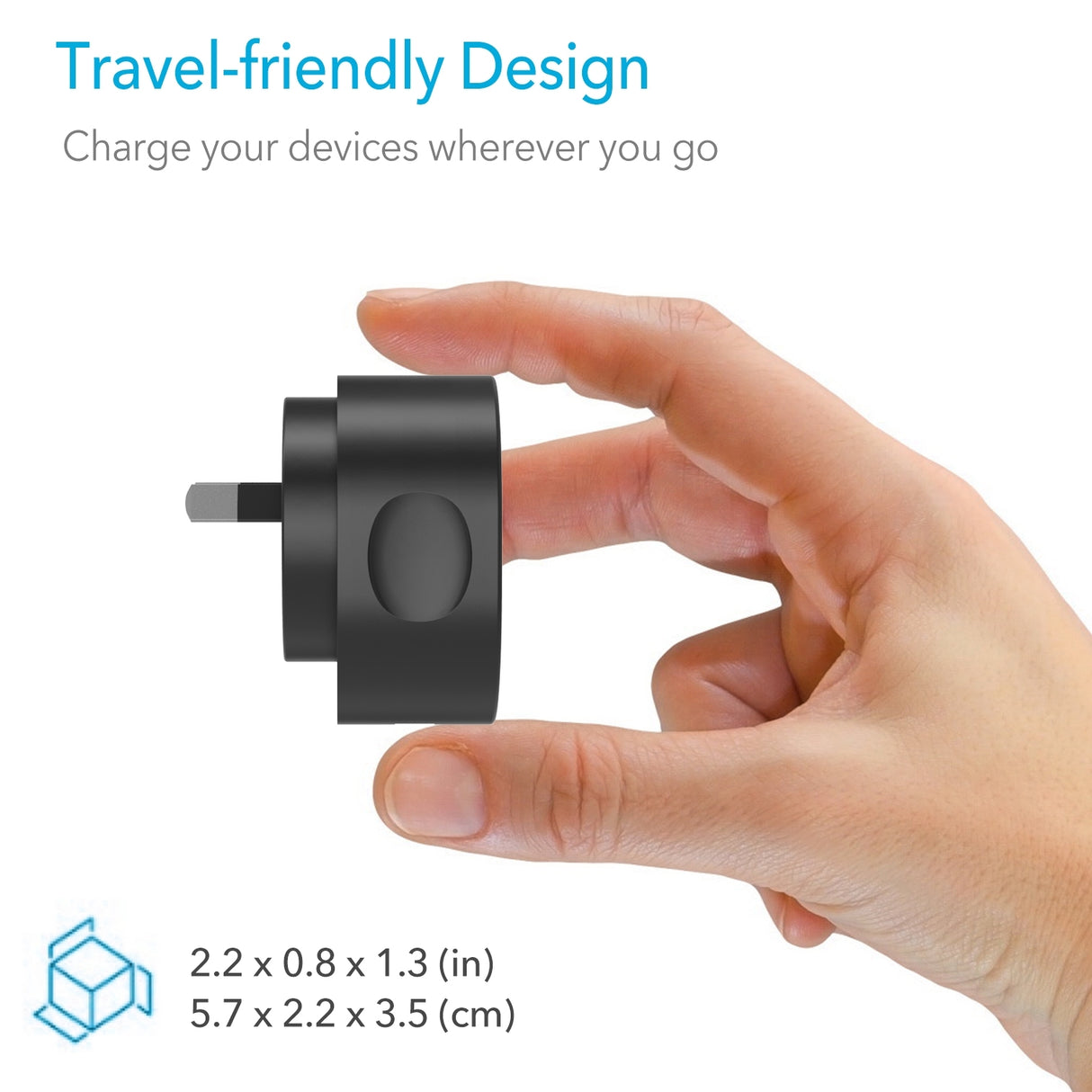 CHOETECH C0203 12W USB-A AC Power Adapter (AU Standard)