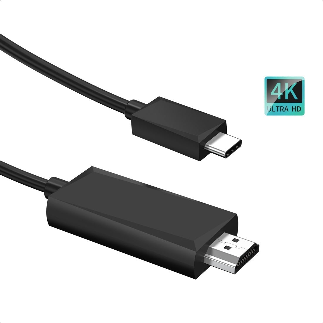 CHOETECH 5M USB-C to HDMI 4K Cable - High-Speed Connection, Black