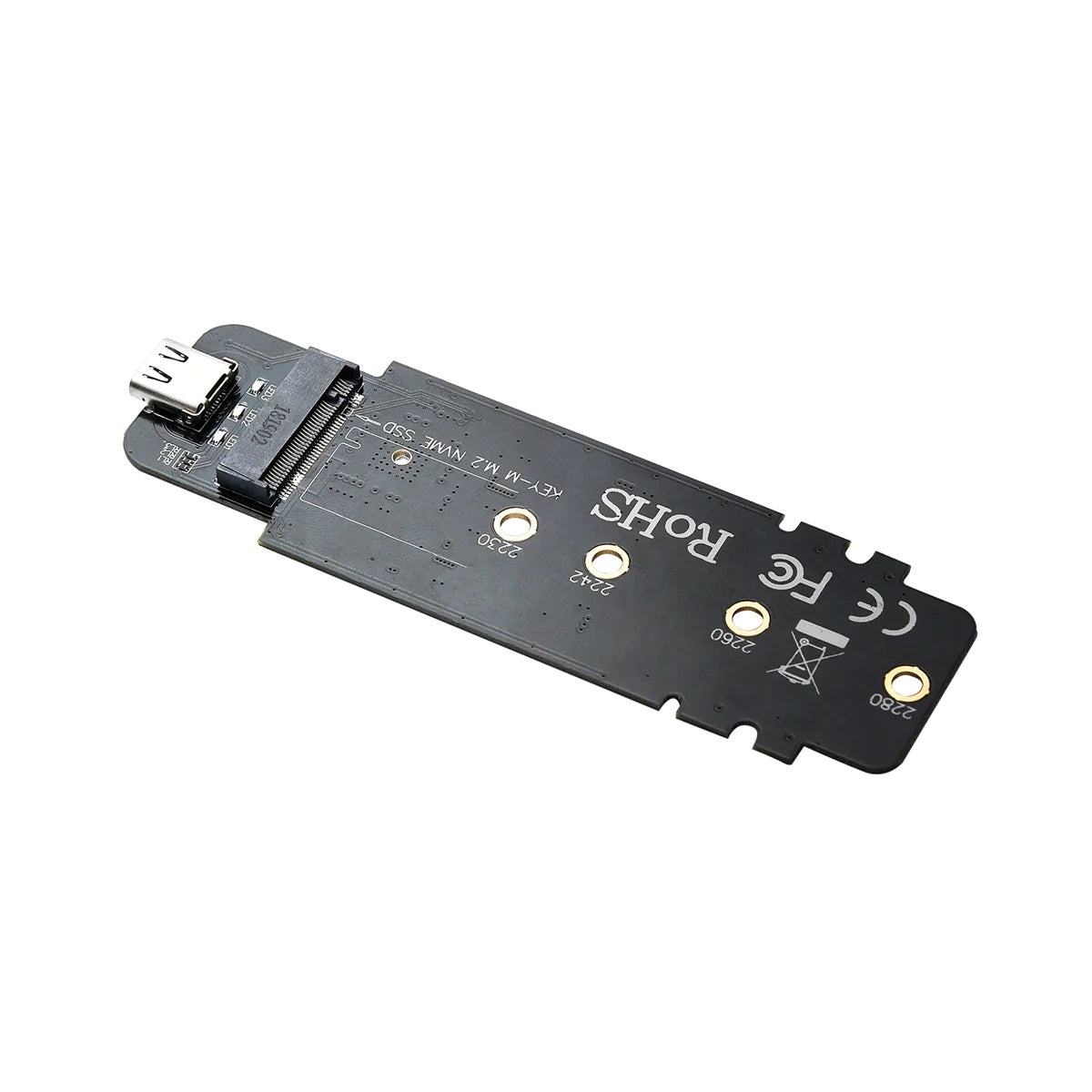 CHOETECH M.2 to USB 3.1 Gen 2 SSD Enclosure for PCI-E NVMe Drives (M-Key Only)