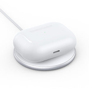 CHOETECH 15W Magnetic Wireless Charger with 3.3ft USB-C Cable (White)