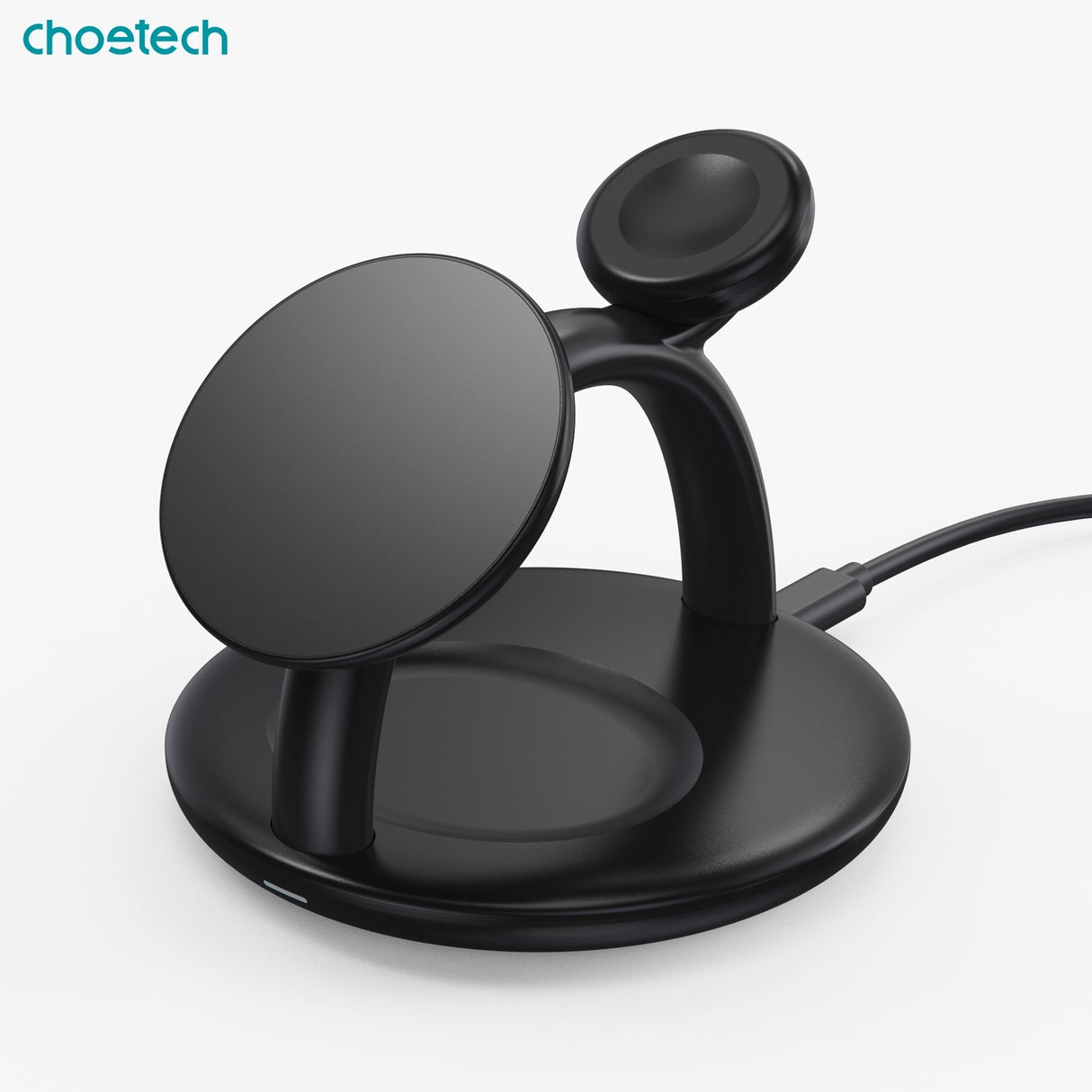 3-in-1 Magnetic Wireless Charger Station for iPhone, AirPods, and Apple Watch - CHOETECH T587-F