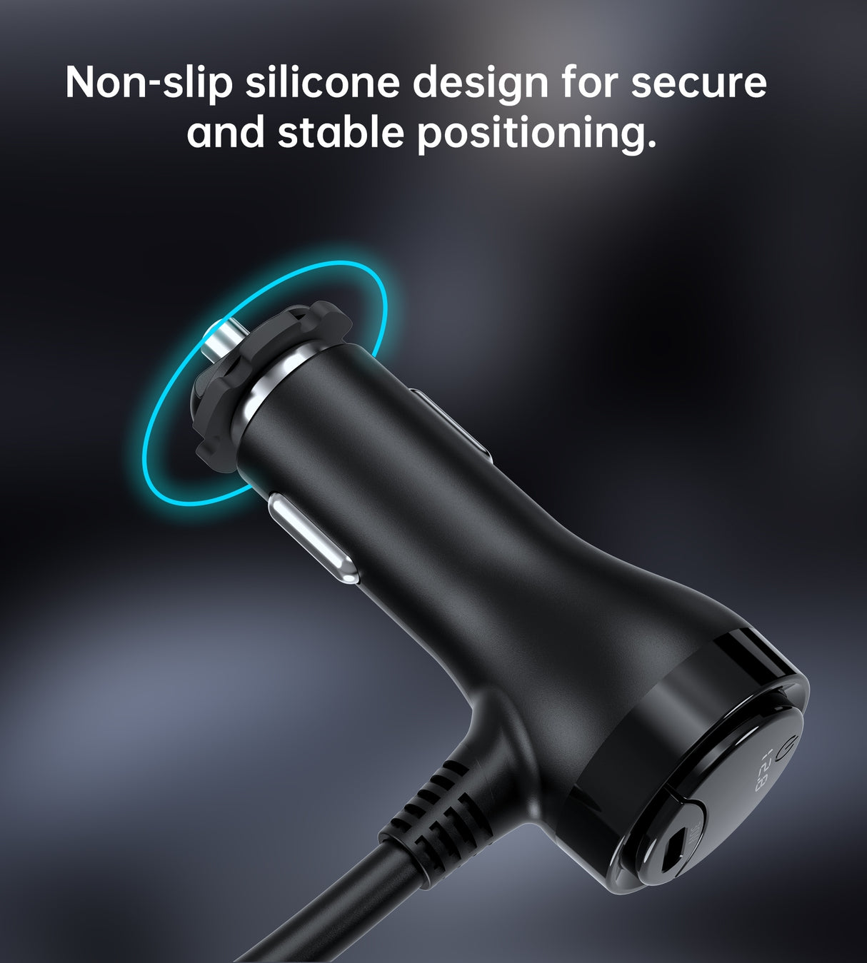 CHOETECH TC0021 3 Sockets 2C+1A Cigarette Lighter Splitter Black