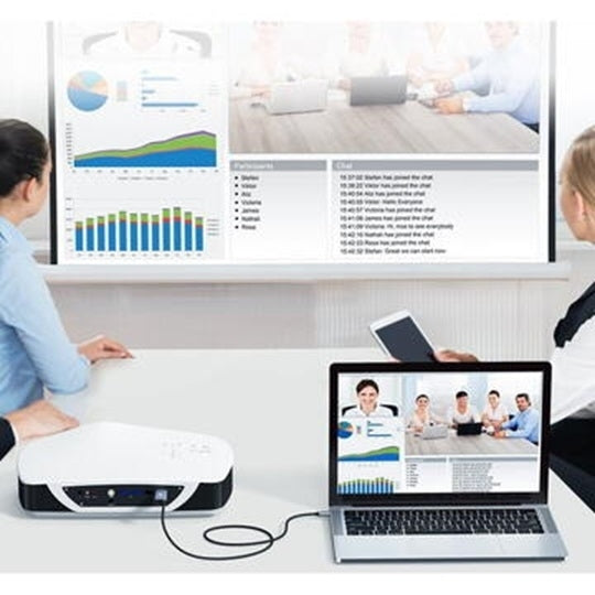 CHOETECH 4K HDMI 60Hz USB-C to HDMI Adapter with 100W Power Delivery - 1.8M Cable