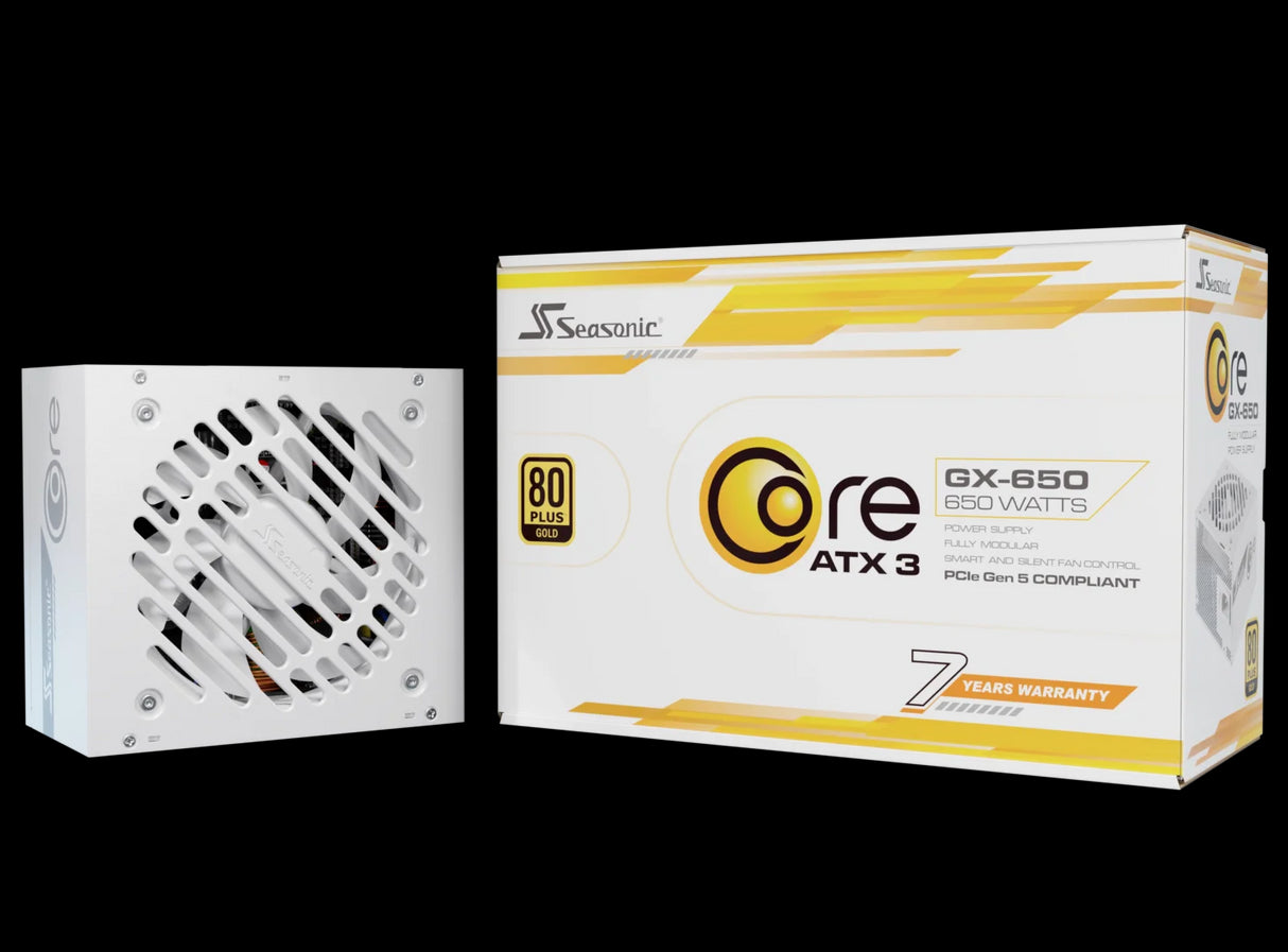 Seasonic CORE GX-650 White ATX 3.1 650W (SRP-CGX651-A5A32SF-WHITE)