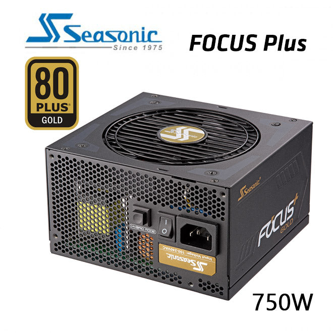 SeaSonic 750W FOCUS PLUS Gold PSU GX-750 (SSR-750FX) ( One Seasonic )