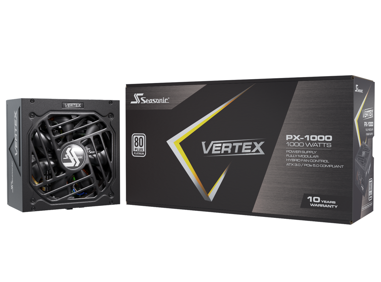 Seasonic VERTEX 1000W (PX-1000) Platinum Fully Modular PSU ATX 3.0