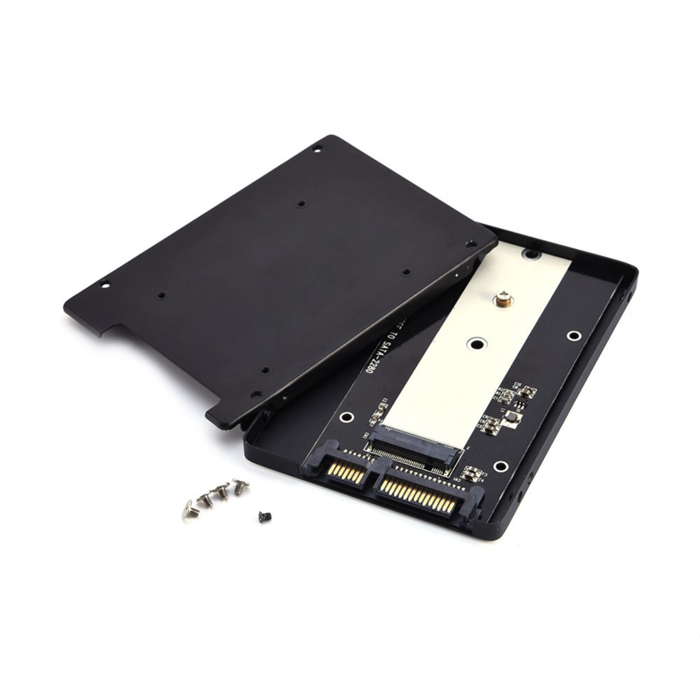Simplecom SA102 NGFF M.2 (B Key) to 7mm 2.5 SATA Converter Enclosure Aluminium