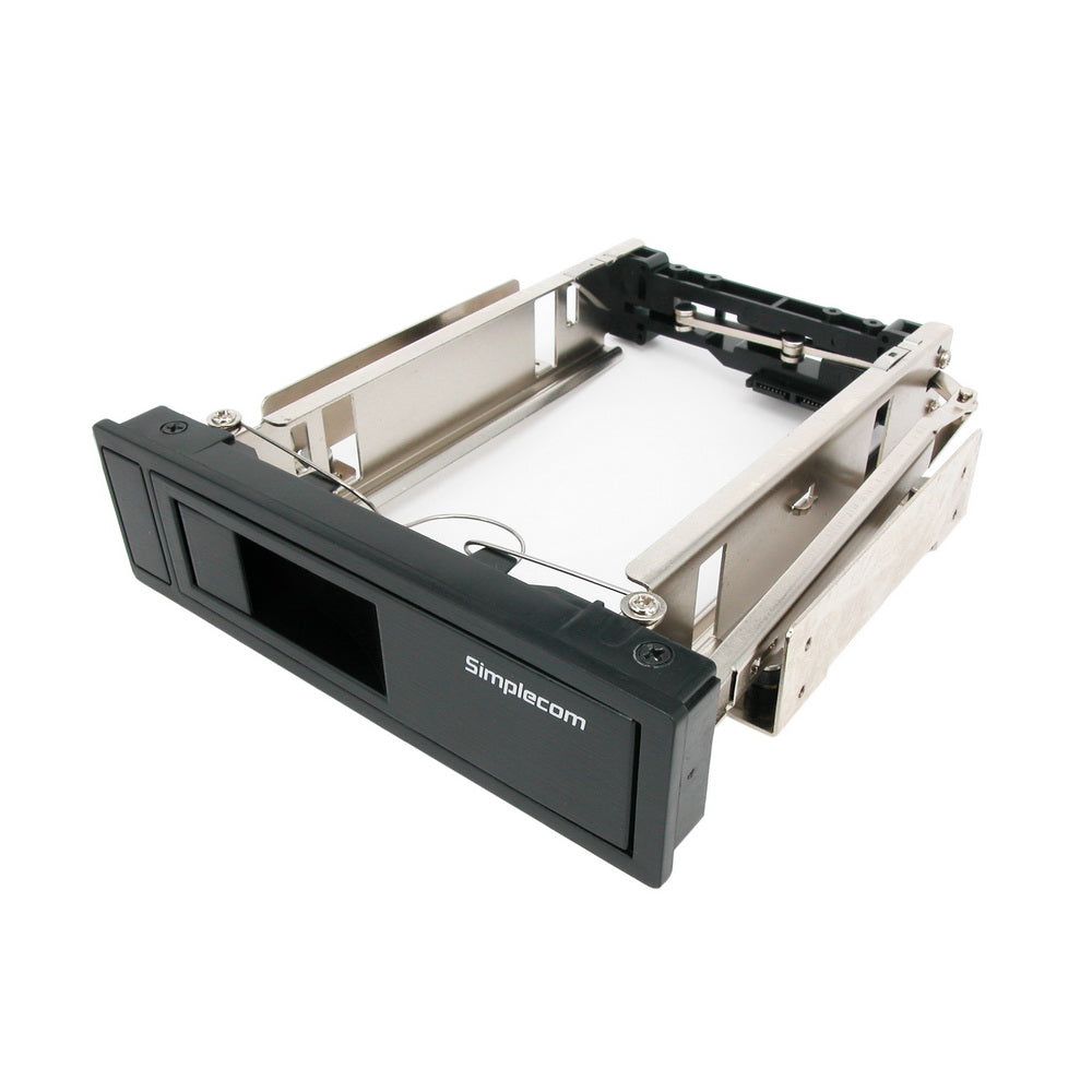 Simplecom SC314 Internal 5.25 Bay Mobile Rack 3.5 SATA HDD Backplane Enclosure