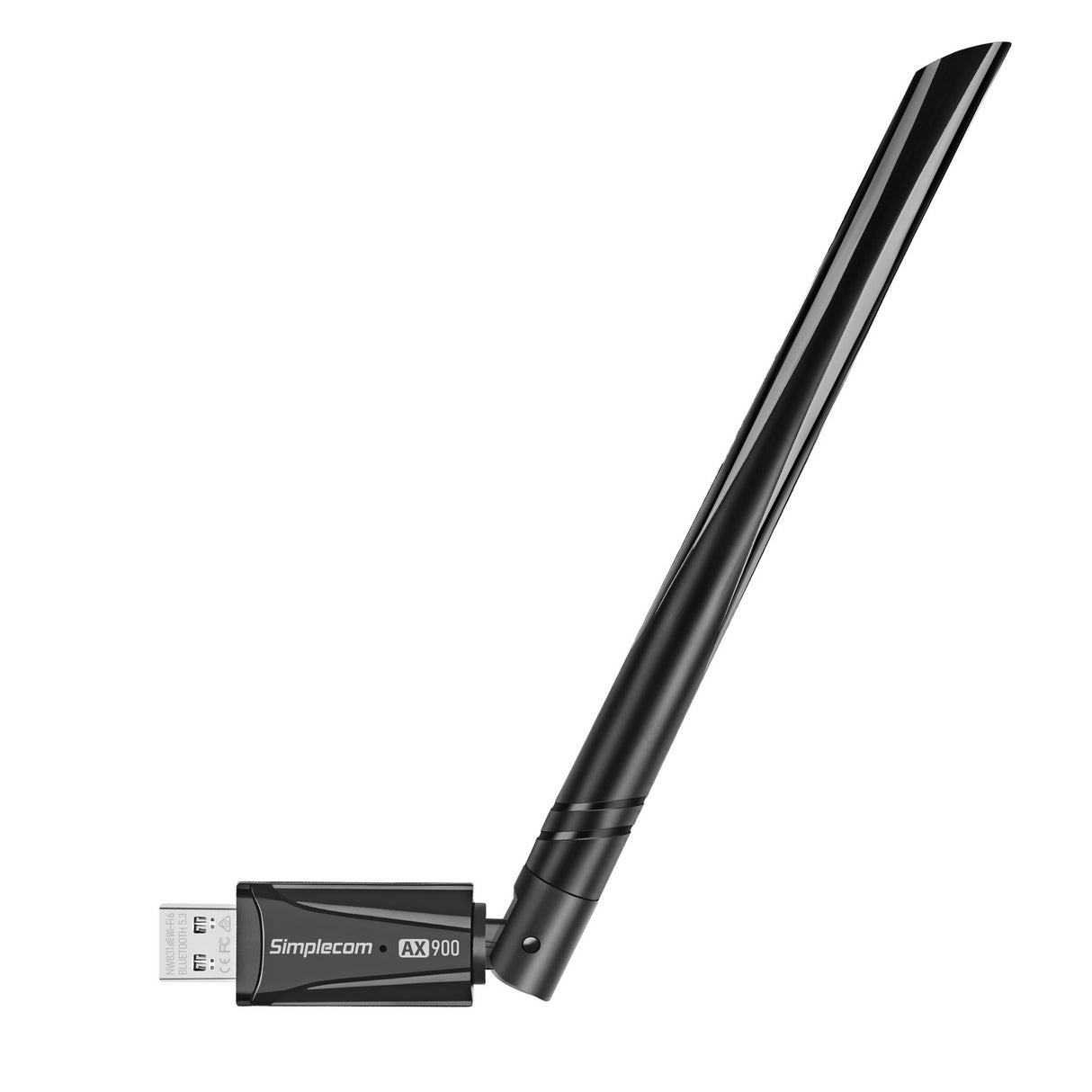 Dual Band AX900 Wi-Fi 6 & Bluetooth 5.3 USB Adapter with High Gain Antenna
