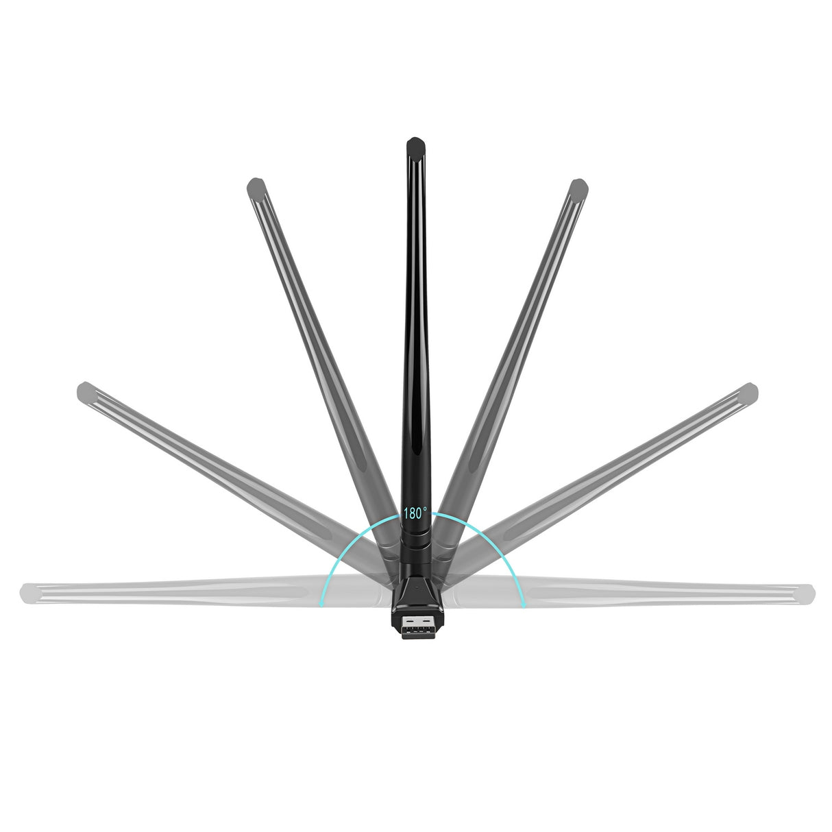 Dual Band AX900 Wi-Fi 6 & Bluetooth 5.3 USB Adapter with High Gain Antenna
