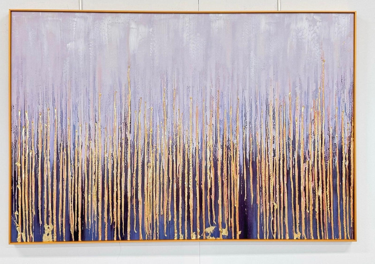 Oceanic Framed Canvas Wall Art - Large