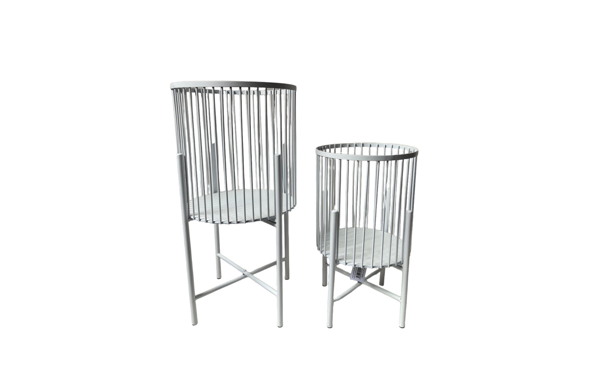 Logan Planter - Large - White