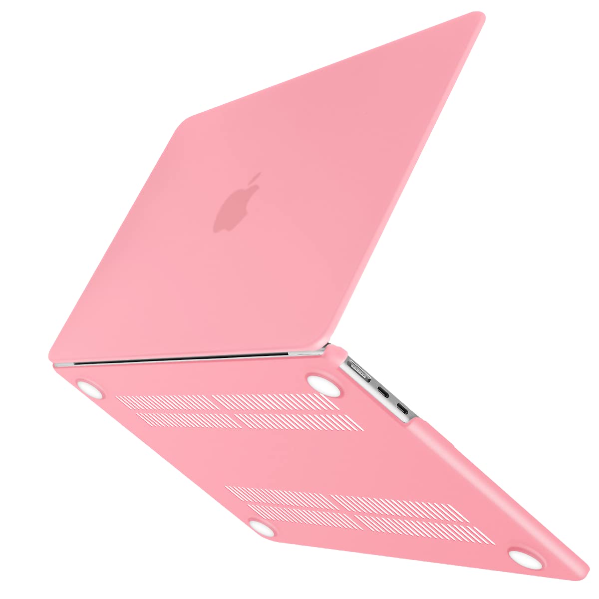 15 inch Air 2023 MacBook Air Matte Case A2941 M2 Chip Hard Shell Case Keyboard Cover Pink