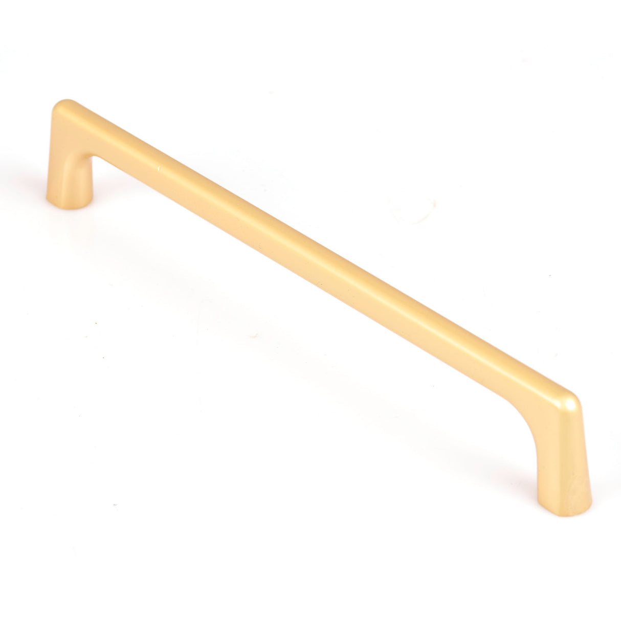 Contemporary Gold Zinc Drawer Handles - 192mm Cabinet Pulls with Laser Edge Design