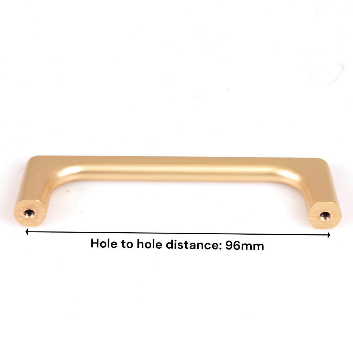 Modern Elegant Gold Zinc Cabinet Pulls for Kitchen - 96mm