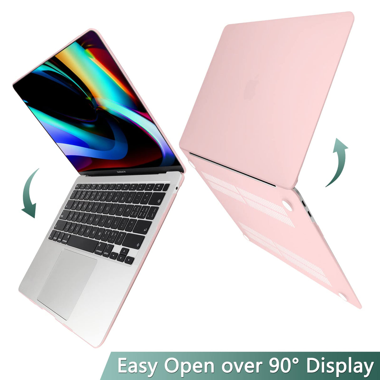 Suitable for MacBook Air 13 Inch Case 2022 2021 2020 2019 2018, A1932, A2179, A2337 Shell Case Keyboard Cover
