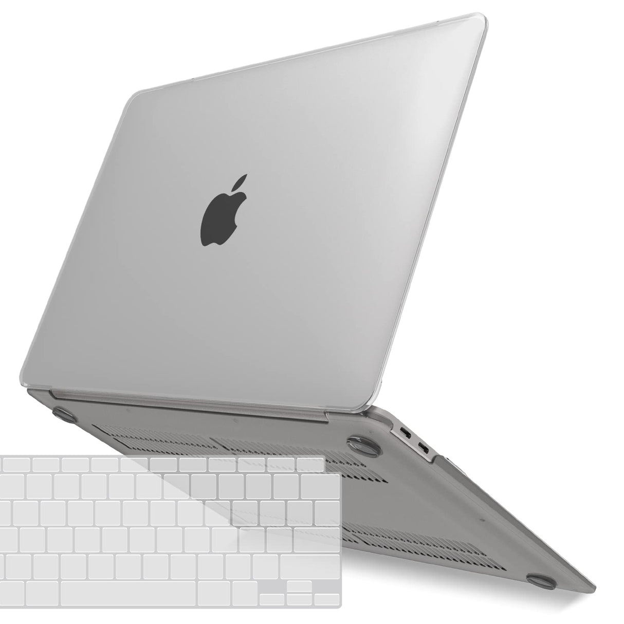 Clear Protective Case with Keyboard Cover for MacBook Air 13 Inch (2018-2022) A1932 A2179 A2337