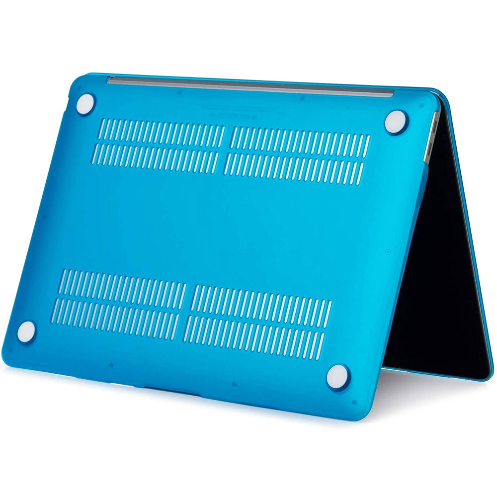 Light Blue Protective Case for MacBook Air 13 Inch (2018-2022) with Keyboard Cover - Models A1932, A2179, A2337