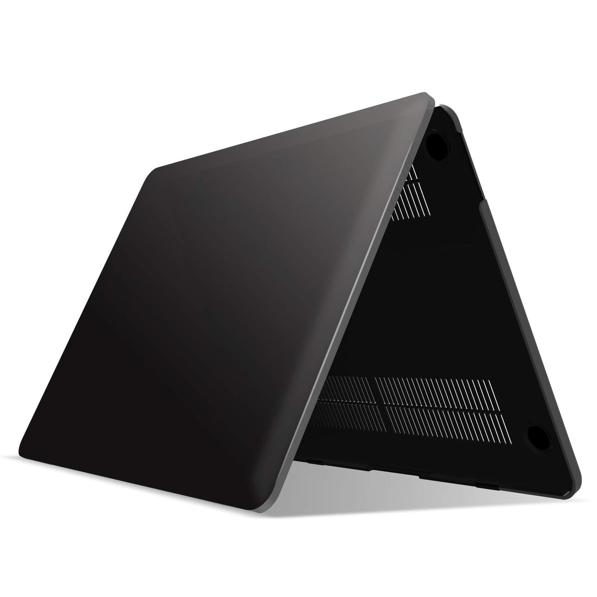 MacBook Pro 13 Inch Hard Shell Case with Keyboard Cover for M1 M2 Models (2016-2023) - Black A2338 A2289 A2251 A2159 Compatible