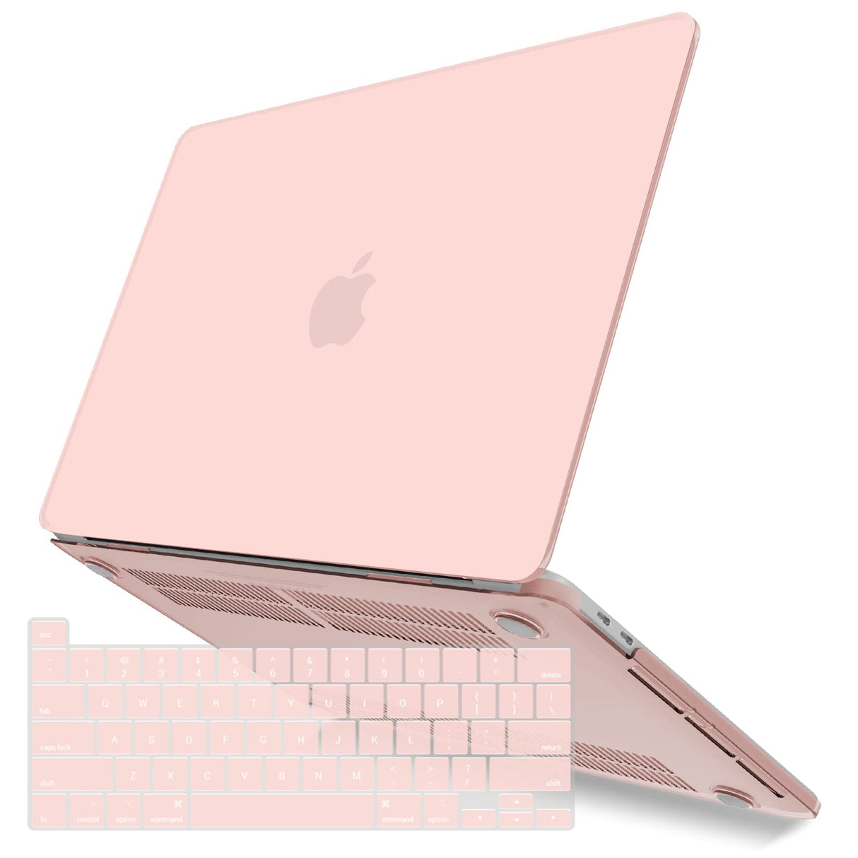Chic Pink Hard Shell Cover for 2016-2023 MacBook Pro 13 Inch with Keyboard Protector - M1 M2 Compatible (A2338 A2289 A2251 A2159)