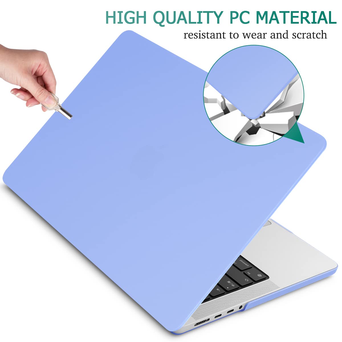 Suitable for MacBook Pro 14 Max Inch Case 2023 2022 2021 M2 A2779 M1 A2442 Hardshell Case Keyboard Cover