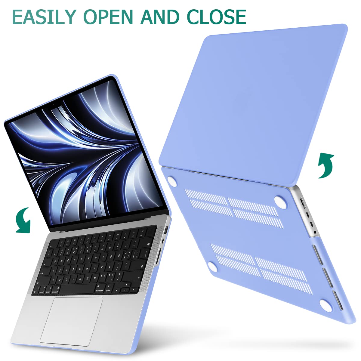 Suitable for MacBook Pro 14 Max Inch Case 2023 2022 2021 M2 A2779 M1 A2442 Hardshell Case Keyboard Cover