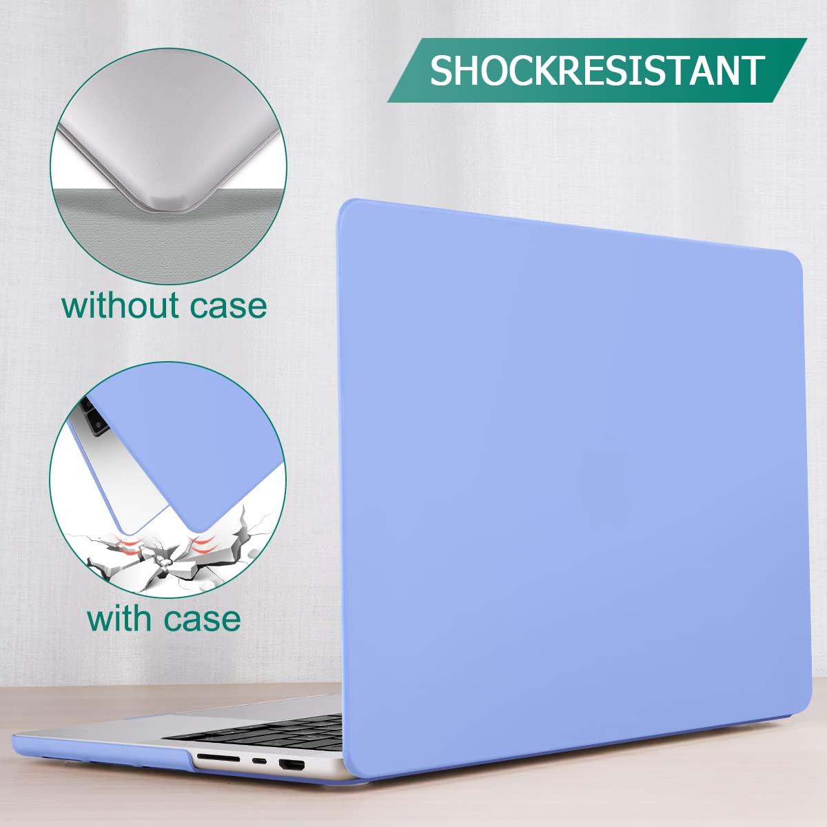 Suitable for MacBook Pro 14 Max Inch Case 2023 2022 2021 M2 A2779 M1 A2442 Hardshell Case Keyboard Cover