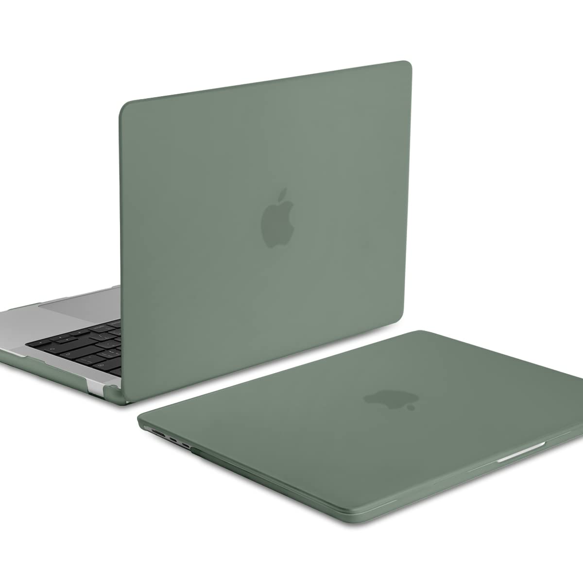 Suitable for 2023 2022 MacBook Air 13 inch case M2 Model A2681 Hard Shell Case Keyboard Cover Midnight Green