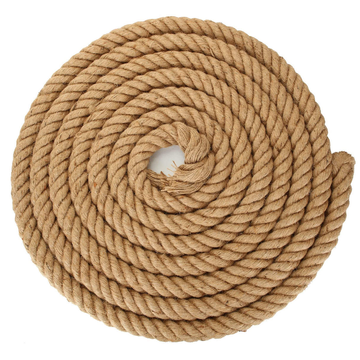 10m Sisal 50mm Rope Natural Twine Cord Thick Jute Hemp Manila Crafting Home Decor