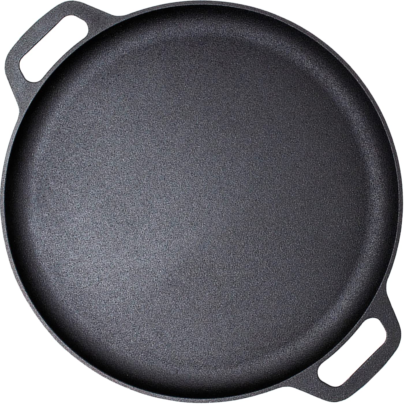 13.5 35cm Pre-Seasoned Cast Iron Pizza Baking Pan Cooking Griddle Stove Oven Grill Campfire