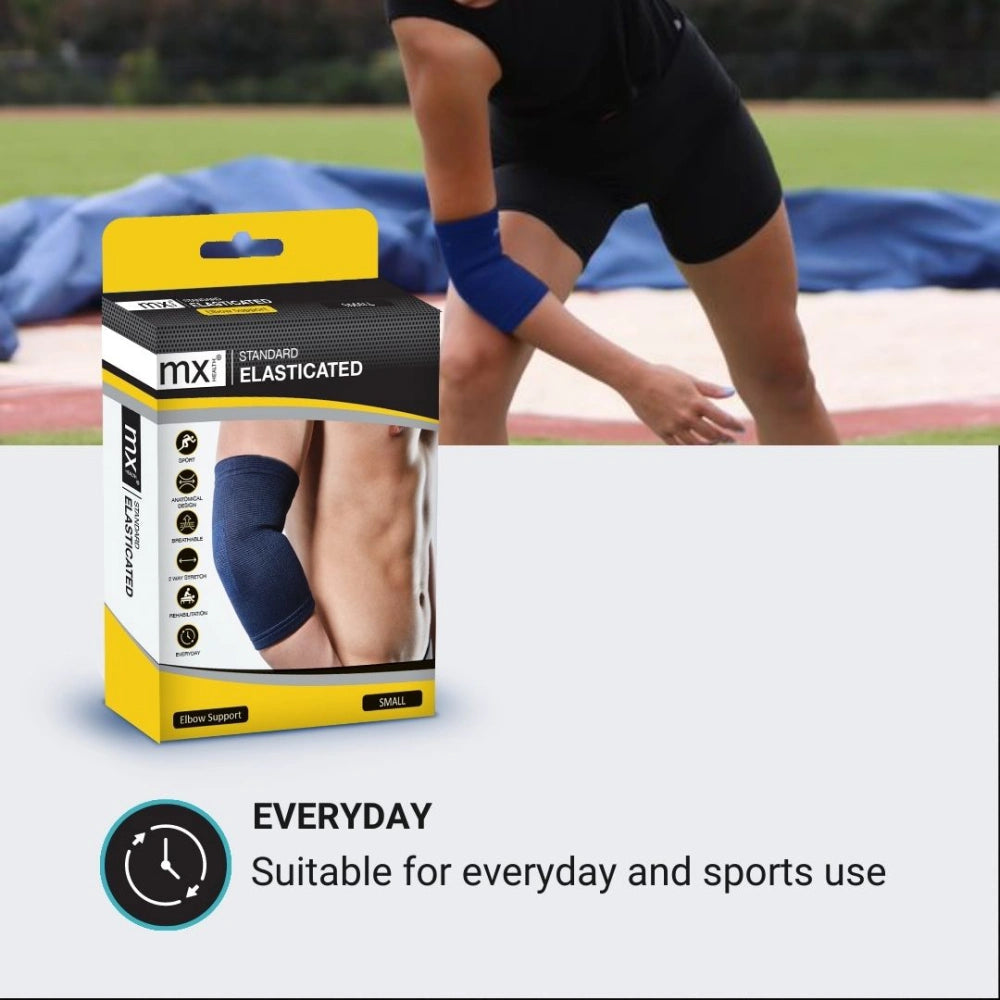 MX Health Standard Elasticated Elbow Support - Large