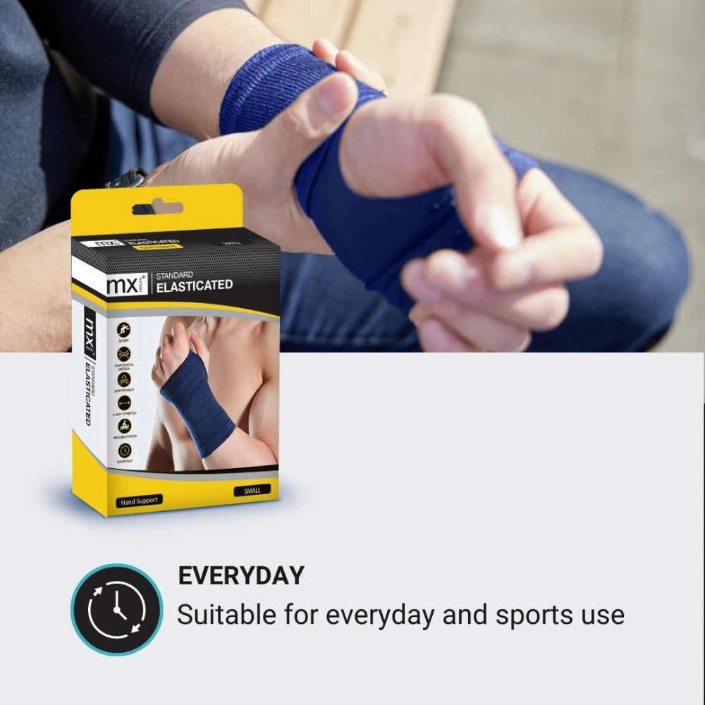 MX Health Standard Elasticated Hand Support - Large