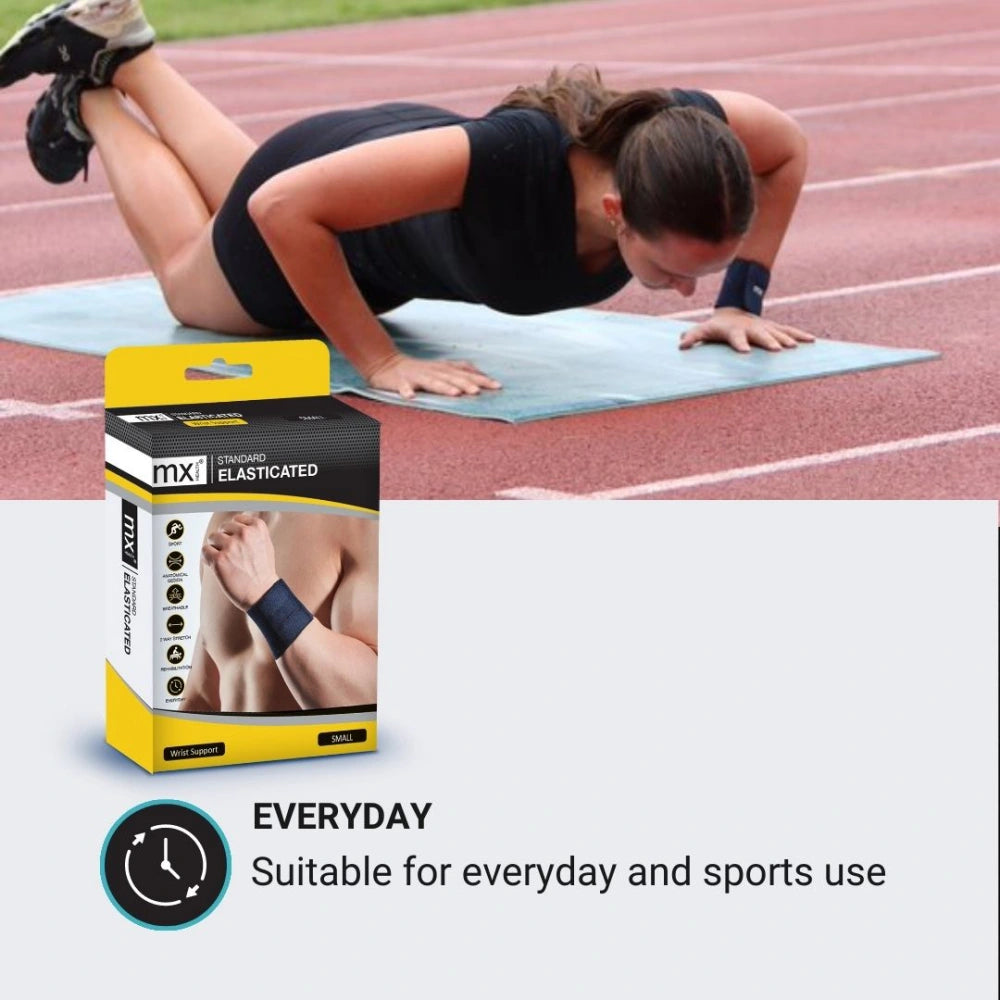 MX Health Standard Elasticated Wrist Support - Small