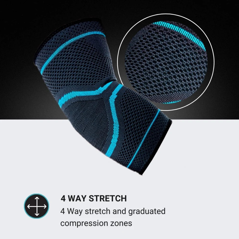 MX Health Premium Elasticated Elbow Support - Large