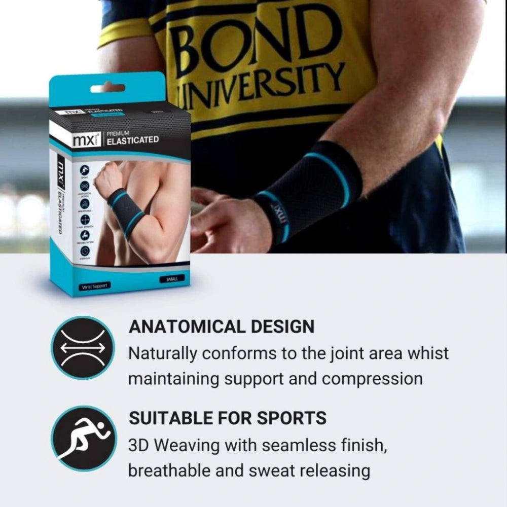 MX Health Premium Elasticated Wrist Support - Large