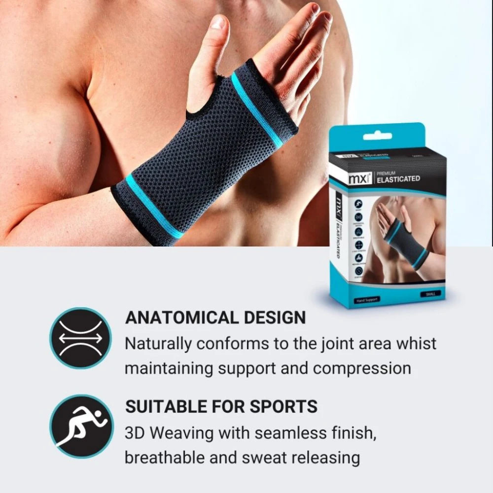 MX Health Premium Elasticated Hand Support - Small