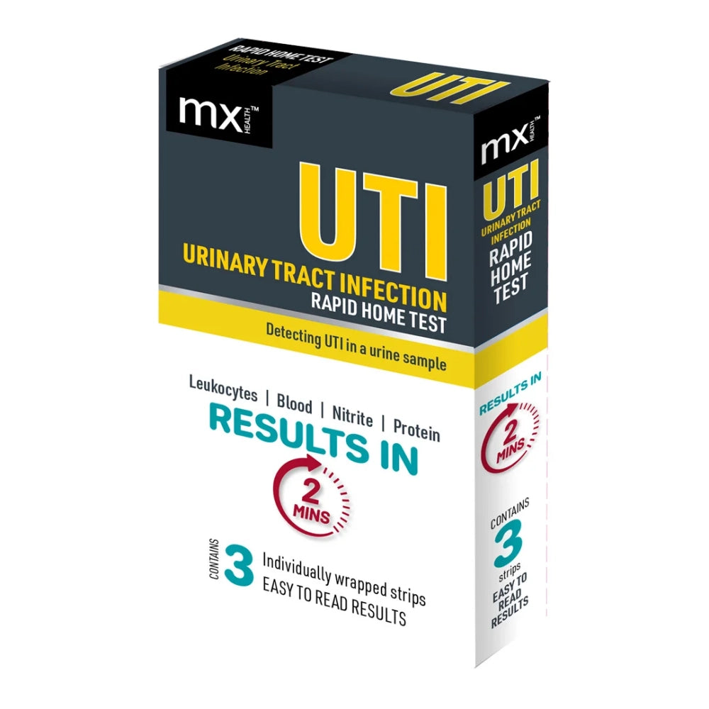 MX Health Urinary Track Infection Test Strips – 3 Tests
